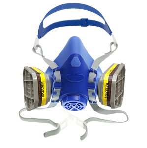 Demi-<span class=keywords><strong>masque</strong></span> <span class=keywords><strong>respiratoire</strong></span> A1E1 Filtre à <span class=keywords><strong>masque</strong></span> à gaz <span class=keywords><strong>Cartouche</strong></span> de gaz acide à vapeur organique Cartouches et filtres respiratoires réutilisables - Product Image 1