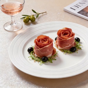 Plato Redondo de Porcelana Blanca para Cena, Plato Plano de 28 cm Estilo Occidental para Bistec, Vajilla para el Hogar - Product Image 2