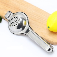 Presse-citron manuel durable en acier inoxydable, presse-citron pour barman, outil de bar