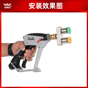 High Pressure Washer Dual Nozzle 1/4 Inch Quick Connect Stainless Steel Fitting For Car Cleaning - Product Image 4