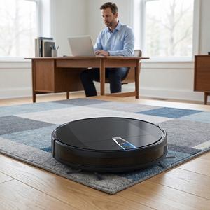 Robot Aspirador con Aplicación Inteligente, Retorno Automático a la Base de Carga, Funciones de Barrido y Fregado - Product Image 3