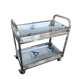 Victory Kitchen commercial professionnel évier en acier inoxydable 2 bassins équipement de restauration recueillir les restes pour le restaurant - Product Image 4