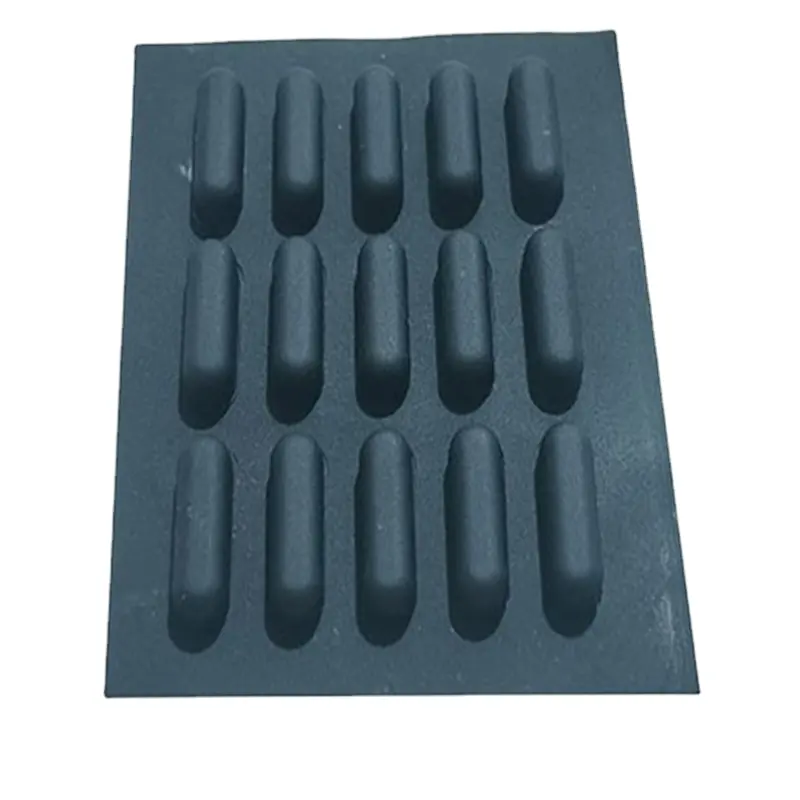 Siège de toilette en silicone pare-chocs pieds en caoutchouc 6mm point 3 ci-dessous silicone pour meubles mousse points adhésif