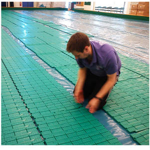 Suelo plástico protector para césped/suelo para eventos, bodas, espectáculos, alquiler - Product Image 3