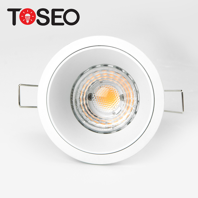 10W Recessed LED Ceiling Spotlights 80mm Cut Out LED Downlight For Inner Door