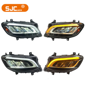 Tự Động Phụ Tùng Xe Hơi Cho Mercedes Benz Sprinter 2019-up Sửa Đổi <span class=keywords><strong>LED</strong></span> Đèn Pha Ban Ngày Chạy Đèn Cắm Và Chơi Phía Trước Đèn - Product Image 1