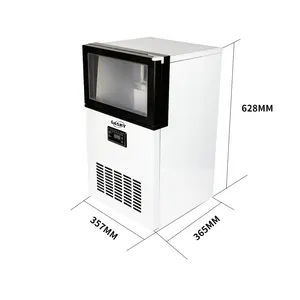 Macchina per il ghiaccio commerciale del cubo di pepita della macchina per il ghiaccio industriale portatile automatica