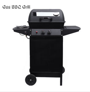 Jiashida chất lượng tốt nhất sơn di động BBQ gas nướng nhà máy 2 + 1 đầu đốt BBQ gas nướng ngoài trời cắm trại BBQ gas nướng - Product Image 4