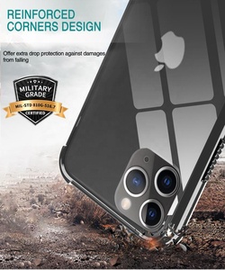 Custodia per telefono antiurto di grado cristallino LeYi per <span class=keywords><strong>iPhone</strong></span> <span class=keywords><strong>11</strong></span> 17 Pro <span class=keywords><strong>Cover</strong></span> - Product Image 3