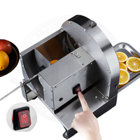 Trancheuse électrique commerciale pour frites, légumes, gingembre et oignons