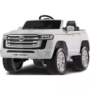 รถยนต์ไฟฟ้าสำหรับเด็ก โตโยต้า แลนด์ ครุยเซอร์ คุณภาพสูง รุ่นประตูต่ำ ได้รับอนุญาต ผลิตจากพลาสติก ราคาโรงงาน - Product Image 2