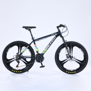 Vélo de montagne noir à vitesse variable, vélo de route amortisseur, pour adolescents et adultes, école secondaire, course - Product Image 4