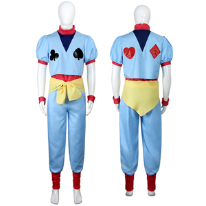 Costume de <span class=keywords><strong>cosplay</strong></span> <span class=keywords><strong>Hisoka</strong></span> Hunter X Hunter, très populaire, pour Halloween, ensemble complet, tenue de jeu de rôle - Product Image 1