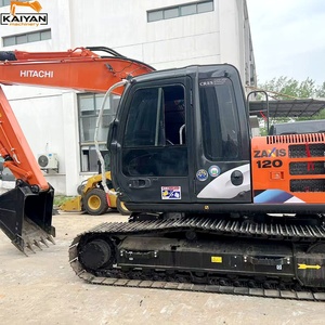รถขุดฮิตาชิ Zaxis120 มือสอง ขนาด 12 ตัน พร้อมเครื่องยนต์และปั๊ม กำลังไฟ 66000 วัตต์ - Product Image 2