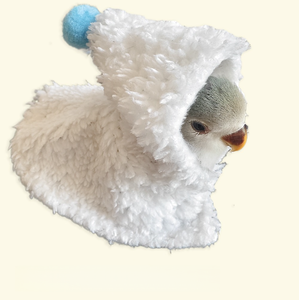 Nefes Alabilen ve Rahat Kuş Pelerini Basit Stil Sevimli Papağan Kıyafetleri, Muhabbet Kuşu için Ayarlanabilir Özelliklere Sahip Rüzgar Geçirmez Pelerin - Product Image 3