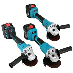 Hehong Nueva Mini Amoladora Angular Inalámbrica sin Escobillas de 115mm con Batería de Litio, Interruptor Deslizante, Grado Industrial, 3000mAh, 8500RPM, Portátil - Product Image 1