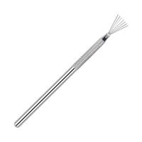 Stylo à 7 aiguilles multifonction pour Nail Art, outil de tréfilage, tête pliable, manche en acier inoxydable, fournitures de salon de manucure, vente en gros