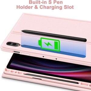 Từ Bàn phím không dây <span class=keywords><strong>Tablet</strong></span> Bìa Trường hợp với S Pen chủ đối với Samsung Galaxy Tab S10 S9 S9 FE plus12.4 inch 2023 - Product Image 2