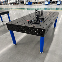 Meja Las Fleksibel 3D untuk Penempatan Jig, Penyangga Benda Kerja, dan Perakitan Komponen