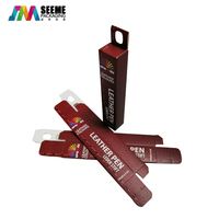 Boîtes en carton rigide à extrémités pliées pour cosmétiques, gloss à lèvres, rouge à lèvres, vernis à ongles, mascara, emballage, vernissage quadricolore