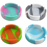 Cendrier écologique incassable, coloré, durable, antidérapant, résistant à la chaleur, multifonctionnel, portable, sur mesure, certifié CE/FCC/ROHS