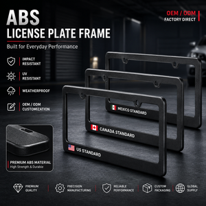 Portaplacas de Acrílico con Diseño de Anime para Porsche, de Plástico ABS, Apto para Múltiples Modelos de Vehículos - Product Image 1