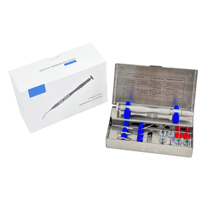 Extracteur manuel de fiches endodontiques dentaires, kit de système d'extraction pour fiches endodontiques rotatives dentaires fracturées - Product Image 5