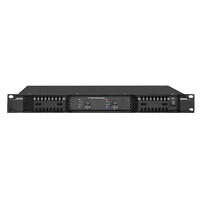 Amplificateur de puissance professionnel 2 canaux classe D 1U, amplificateurs numériques 2*1300W, adapté aux systèmes sonores KTV, clubs et soirées.