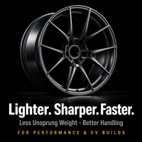 Jantes en alliage d'aluminium forgé avec autocollant en fibre de carbone pour Dodge Charger SRT Hellcat 20 mm/25 mm ET, nouvel ensemble de 4 pièces