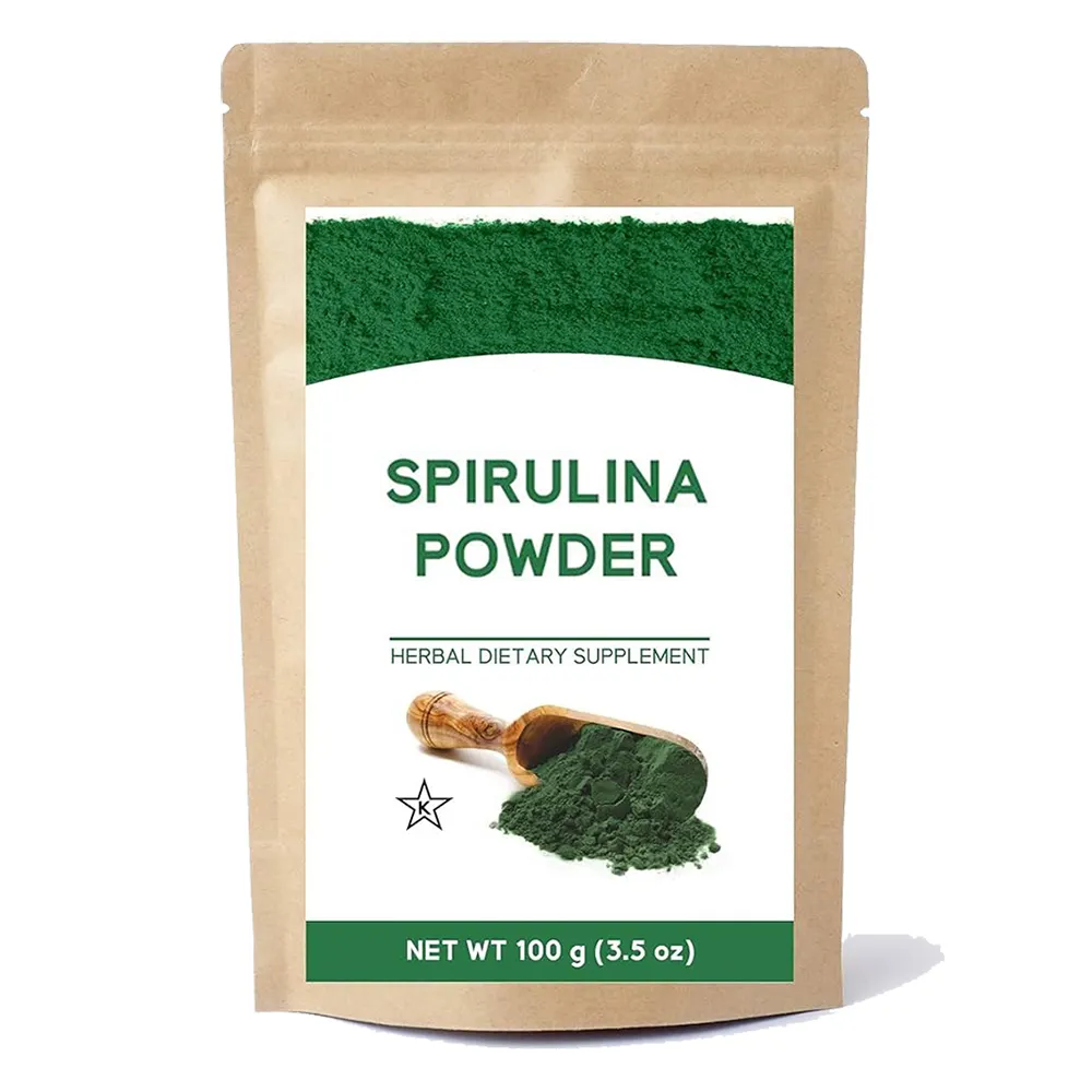 Extrait de poudre de spiruline biologique naturelle pure d'approvisionnement d'usine à vendre