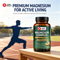 Magnésium Complexe 8 Formes 100mg Absorption Maximale 90 Comprimés pour Os et Muscles Vie Active Marque Privée OEM Personnalisé