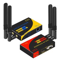 Extenseur HDMI sans fil Xput Alloy Shell, Ethernet, 4K, 100 m, émetteur-récepteur vidéo HDMI pour salle de conférence, projecteur, moniteur