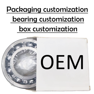 OEM personalizado de fábrica Original 608 6200 6201 6202 6203 ZZ 2RS ABIERTO Rodamiento rígido de bolas <span class=keywords><strong>Baleros</strong></span> Industria Roulement de una sola fila - Product Image 2