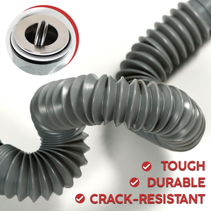 Tubería de Desagüe para Lavabo de Acero de Alta Calidad, Fácil Instalación, Evita Olores, Diseño de Concha, Precio Bajo - Product Image 2