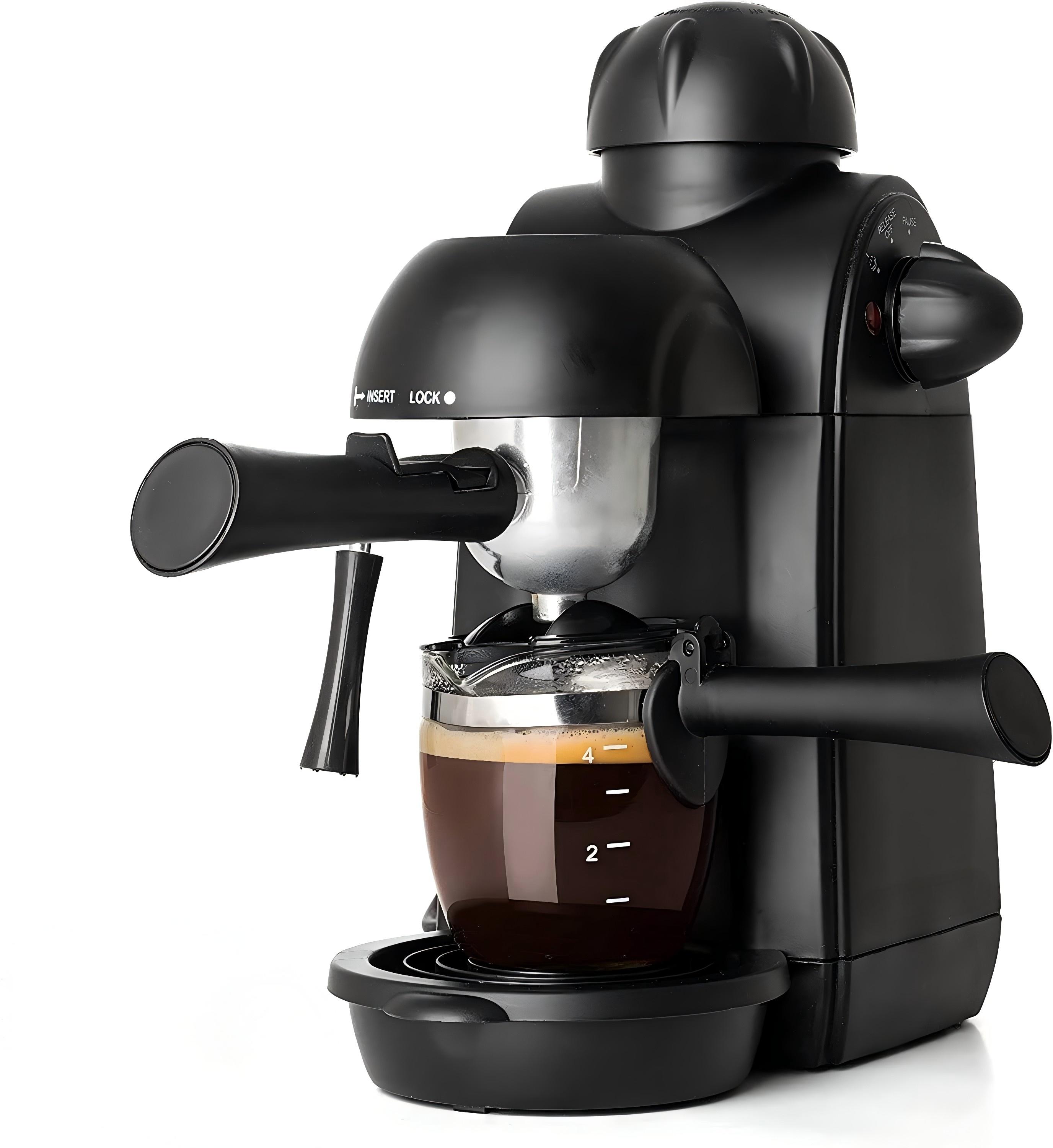 Classic Red 4 Cups Espresso Coffee Maker - TRONIX CM-301