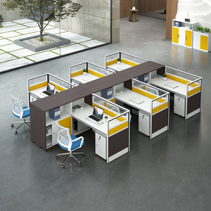 Muebles de oficina modernos, escritorio de oficina, estación de trabajo, cubículo ejecutivo, particiones de oficina, mesa de trabajo - Product Image 5