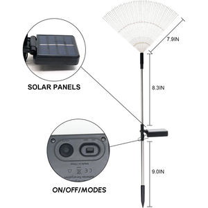 <span class=keywords><strong>Luces</strong></span> <span class=keywords><strong>Solares</strong></span> para Jardín, <span class=keywords><strong>Luces</strong></span> Decorativas para Exteriores, Impermeables, <span class=keywords><strong>Luces</strong></span> <span class=keywords><strong>Solares</strong></span> de <span class=keywords><strong>Navidad</strong></span>, <span class=keywords><strong>Luces</strong></span> LED RGB Inteligentes para Exteriores, <span class=keywords><strong>Luces</strong></span> de Fuegos Artificiales - Product Image 5