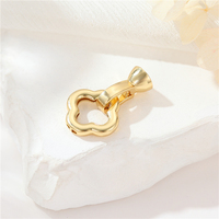 Fermoir universel en or 14 carats pour collier de perles, boucle de connexion, fermoir d'extrémité de bracelet, accessoires de bijouterie faits à la main pour le bricolage