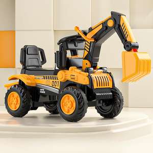 Elektrisches Kinder-Bagger-Spielzeugauto, Bluetooth-Fernbedienung Elektrischer Bagger, Anpassbarer Spielzeugauto-Hersteller - Product Image 2