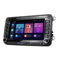 Автомагнитола CarPlay 2DIN, 2 + 32 ГБ, 7 дюймов, Android 11, GPS, Wi-Fi, FM и RDS, для VW/SAGITAR/JATTA/MAGOTAN V6/GOLF VI/POLO