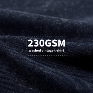 เสื้อยืดผู้ชายทรงหลวมสไตล์วินเทจ ผ้าคอตตอน 100% คุณภาพสูง หนัก 240 กรัม ซักย้อมสีแบบแอซิดวอช  แบบเรียบ  สำหรับทำบาติก  แบบเปล่าสำหรับสกรีนลาย - Product Image 6