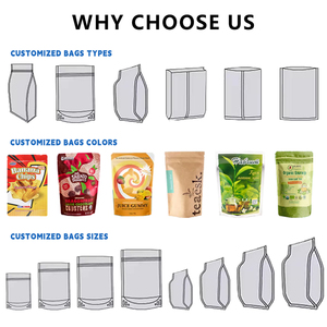 Tùy Chỉnh In Mini Trong Suốt Ziplock Nắp Kéo Mùi Bằng Chứng Thực Phẩm Màu Hồng Ba Chiều Gói Bao Bì Pouch Túi Với Cửa Sổ Rõ Ràng - Product Image 3