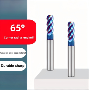 Customizable Corner radius <strong>end</strong> <strong>mill</strong> Hrc65&deg; Tungsten Carbide Milling Cutter 4 Flutes <strong>Round</strong> <strong>Nose</strong> Cutter - Product Image 3