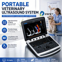 EUR VET Promotion : Échographe vétérinaire portable pour cliniques vétérinaires avec longue autonomie de batterie et Wi-Fi