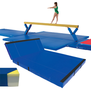 Chống-trượt hạ cánh đệm bảo vệ Thảm thể dục dụng cụ thảm gấp tập thể dục Mat cho yoga phòng tập thể Dục Đào Tạo nhà máy bán buôn - Product Image 1