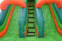 Diapositiva hinchable de jirafa para niños, patio de recreo al aire libre grande, certificado CE, verificada, hecha de material de PVC duradero