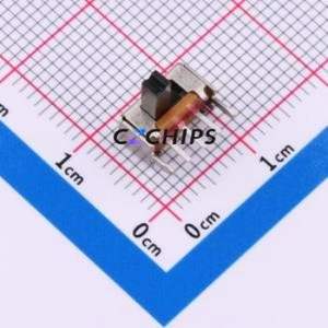 SK12D07VG5 Slide Switch Through hole-5P,8.7x4.4mm Switch Single Pole Double Throw Rectangle Pin Header PC Pin 8.7mm - Product Image 1