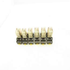 Реле Drm570024ld с основанием, 5А, 24В DC, 4 контакта, 14 контактов, лот из 6 шт., новое, оригинальное, в наличии, для промышленной автоматизации, специализированное, Pack - Product Image 1