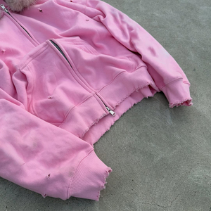 Felpe con cappuccio in pile di cotone pesante di alta qualità con Logo lettera base da uomo Slogan <span class=keywords><strong>Oversize</strong></span> Streetwear 100% cotone - Product Image 2