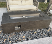 En gros prix 2023 conception de luxe GRC table fosse feu en plein air